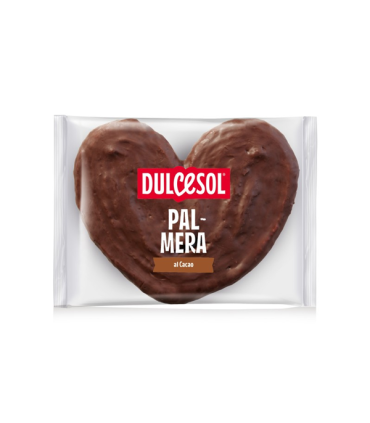 Palmera Bañada en Cacao 65 g (30 ud) Dulcesol