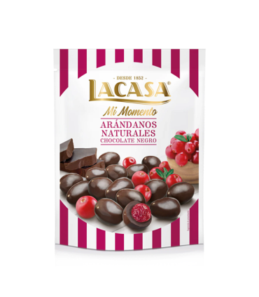Arándanos Chocolate Negro 125 g (9 ud) Lacasa