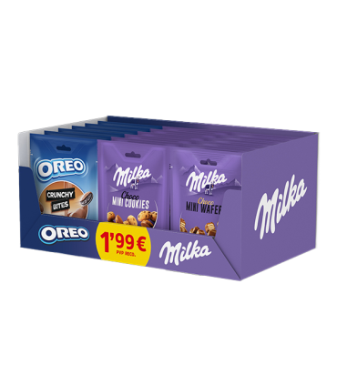 Lote Milka Oreo Munching 18 ud Mondelez