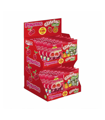 Lote Pikotas y Gummy Jelly 40 ud Dulciora