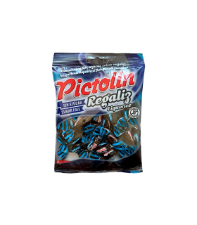 Pictolin Regaliz sin azúcar 65 gr (12 ud) Intervan