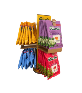 Expositor Bolsas 70 g (36 ud) Ricola