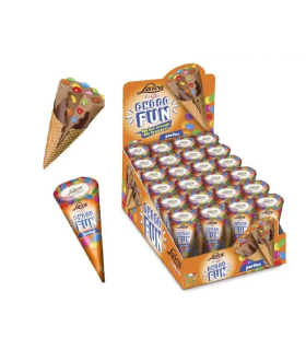 Cono Choco Fun Parties 45 g (24 ud) Interdulces
