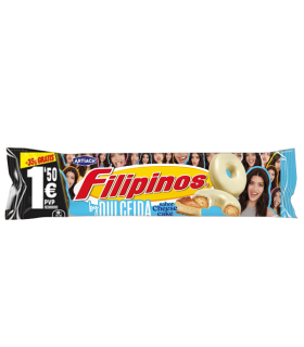Filipinos Cheese Cake de Dulceida 1.50 € 83g + 35 g (12 ud)