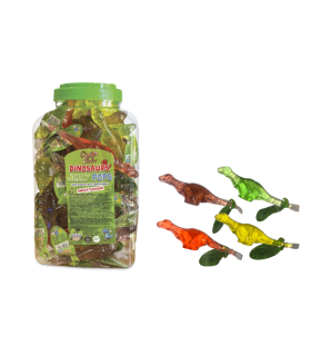 Jelly Pops Dinosaurios 40 ud Interdulces