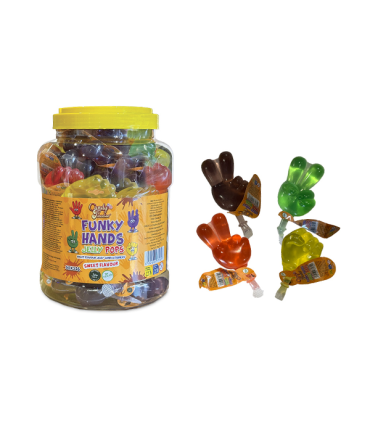 Jelly Pops Manos 50 ud Interdulces