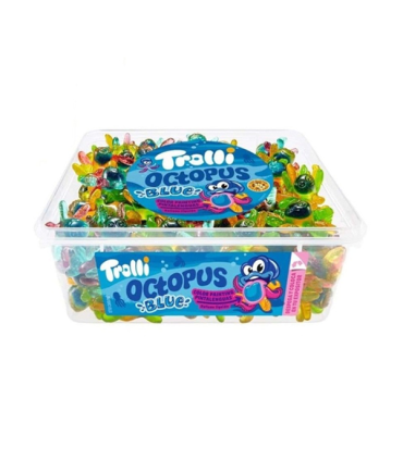 Pulpos Blue 120 ud Trolli