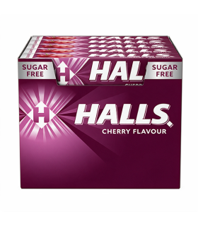 Halls Cereza sin azúcar 20 ud Mondelez